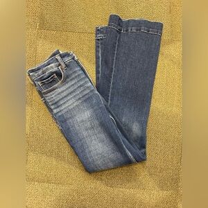 BKE Women's Trouser Jeans in Deep Blue